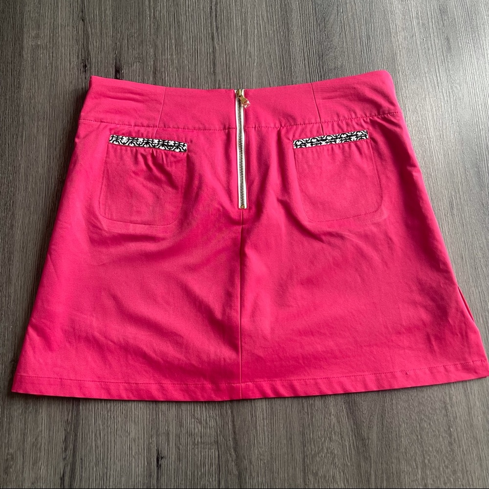 Fairway Fox Bright Pink Coolmax Jen Golf Skort Size 8 Golf Barbiecore Preppy